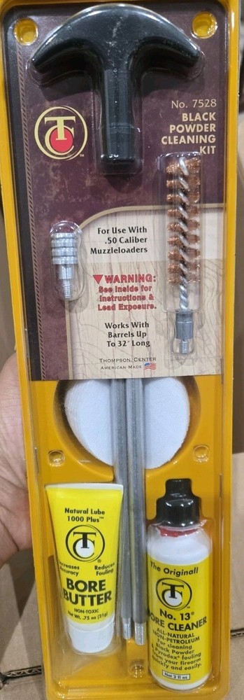 New Thompson Center T/C T17 Black Powder Cleaning Kit .50 Caliber Muzzleloader