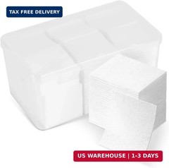 BOOSTEADY Gun Cleaning Patches，Square Cleaning Patches in Plastic Case，Highly Ab