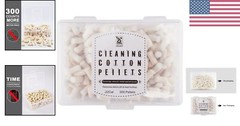 Efficient Cleaning Solution with 300 Felt Pellets for .22 Caliber Firearms