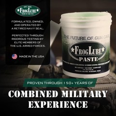 FrogLube Paste – Gun Grease – Gun Lubricant – Metal Absorbing Gun Oil Lubrica…