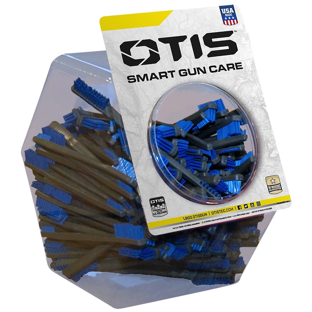 Otis AP Blue Nylon All Purpose Gun Cleaning Brushes – 150 Count #AD-108-0316-BLU
