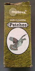 RARE Vintage OUTERS Gun Cleaning Patches Kit Full Box