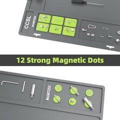 Extra Large Gun Cleaning Mat 48″x16″ – Magnetic Anti-Slip Workbench Mat for Pist