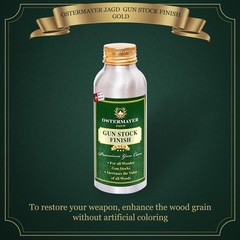 Premium Gun Stock Finish Oil – Swiss Made, Silk Glossy, Wood Protection, Easy Ap