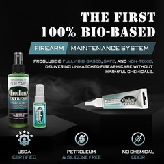 FrogLube Extreme Gun Lube – Metal Bonding Gun Lubricant – Prevents Carbon Build
