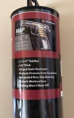 TekMat Bench Mat S&W For M&P Pistol – TEK-R17-SW-MP-CA 11”x17” Gun Cleaning Mat