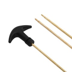 Threaded Brass Cleaning Rod Kit For 0.177in 0.22in Pipe Dust Cleaning Premium