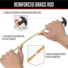 Gun Cleaning Kit .22,.35,.45 Caliber 9mm Cleaning Kit&Pistol Cleaning Kit Brass