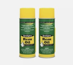 2-Pack Rem Oil Spray Gun Aerosol Cleaning Lubricant 10 Ounces per Can