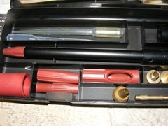 Tipton Deluxe Bore Guide Kit # 777-999 & 2 Gun Mate Bore Snakes, 20 Gauge & .270