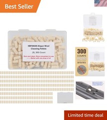 Versatile 300 Count Cleaning Pellets for .25 Caliber Airguns – Wool Felt