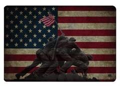 Rogue River Tactical Iwo Jima Memorial USA American Flag Gun Cleaning Mat Ben…