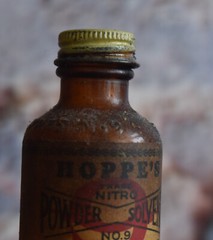 Vintage Hoppes Trade Nitro Powder Solvent No 9 Bottle in Original Box