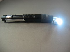 BORE LIGHT NEW BLACK SUPER BRIGHT LED GUNSMITH BORE LIGHT ! HUNTING GUN CLEANING