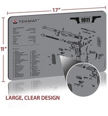 TekMat Original Gun Cleaning Mat – 17″ X 11″ – 1911 Gray