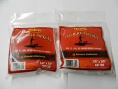 Outers Bulk Cotton Patches; 500 Patches; 7/8″ x 7/8″; 17, 204, 22; 42382