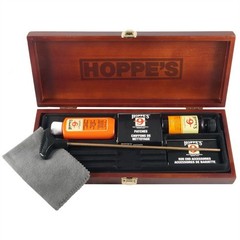 Hoppe’s BUOX Deluxe Cleaning Kit Rifle/Shotgun/Pistol Wood Box