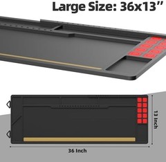 Large Gun Cleaning Mat for Rifle Shotgun Pistol, 36″ x 13″ Magnetic Cleaning …