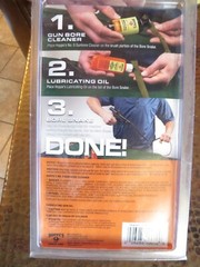Hoppe’s “1-2-3 Done!” Shotgun Cleaning Kit for 20 Gauge with Bore Snake
