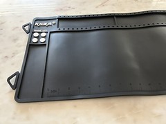 Large Gun Rifle Shotgun Cleaning Mat Anti-Slip Rubber Magnetic Organizer Ruler