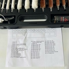 GLORYFIRE Gun Cleaning Kit Universal for Guns, Gun Brushes for Pistol, Handgun