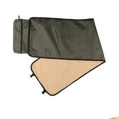 TOURBON Roll-up Rifle Shotgun Cleaning Mat w/Zipper Tool Carry Pouch Soft Padded