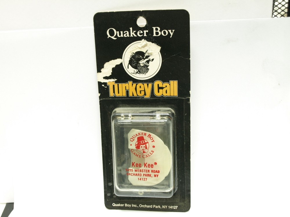 Vintage Quaker Boy Turkey Call Kee Kee Small Frame NEW 11102