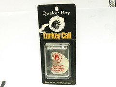 Vintage Quaker Boy Turkey Call Kee Kee Small Frame NEW 11102