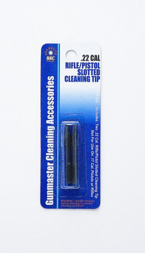 (2 PACK) Slotted Cleaning Tip/Patch Holder Set, for Handgun, Rifle, or Shotgun