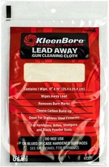 KleenBore GC221 Lead Away Gun Cloth 10″ x 10″ Treated Cotton
