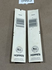 Vintage NOS Hoppe’s Gun Cleaning Cotton Swab .22-.270 Caliber No. 1321 & Brush