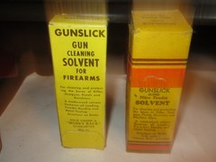 Vintage Outers 445 Gun Handy Oiler Oil Can Cleaning Solvent AND GUN OIL BOTTLE