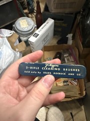 JC Higgins 2 Rifle cleaning brushes sold only by sears roebuck and co No.666