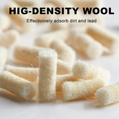 Cleaning Cotton Wool Felt Cleaning Pellets for Maintenance .22.177 Caliber 30…