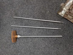 Outers Aluminum Rifle Cleaning Rod Kit 600-22 For 22 221 223 224 225 Calibers