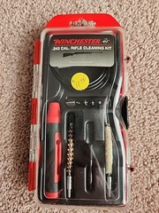 Winchester .243 Cal Rifle Cleaning Kit. 12-Pieces