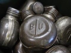 Original Romanian Oil Double Spout Oil Bottles Surplus