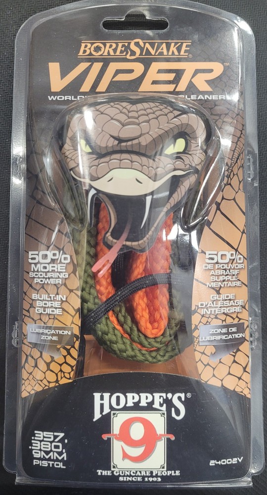 Hoppes BoreSnake Viper 24002V .357/.380/9mm (026285241020)