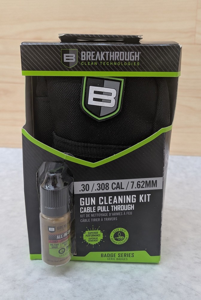 Breakthrough .30/.308cal/7.62mm Cleaning Kit w/ Pull Through Cable