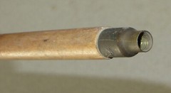 Vintage Early 1900’s Shotgun Cleaning Rod Tool Kit – Wood & Brass – 3 Piece