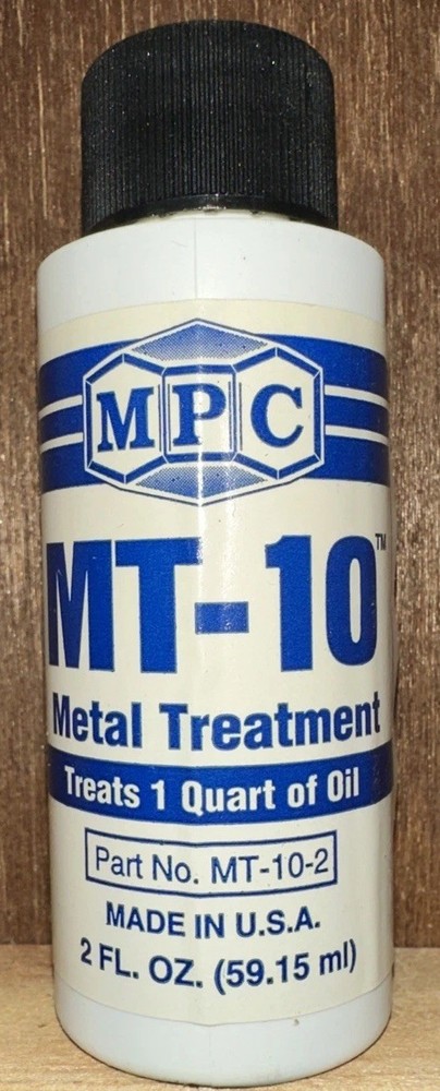 MT-10 Metal Treatment Part # MT-10-2 Treats One Quart Of Oil