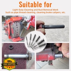 AUGHOA 6 PCS Bore Brush Set 8-19mm