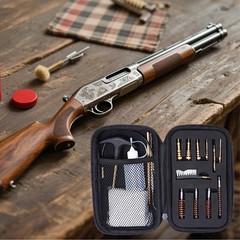 Universal Gun Cleaning Kit for.22.38.40.45 Caliber – Pistol Rifles Handgun B