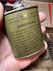 1960’s Outers Gunslick Shotgun Cleaning Kit 12 ga. & Extras Curran Bore Cleaner