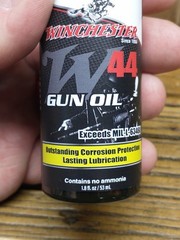 Lot of 3-Winchester W44 Gun Oil 1.8oz MAX PRO Lubrication Corrosion Protection