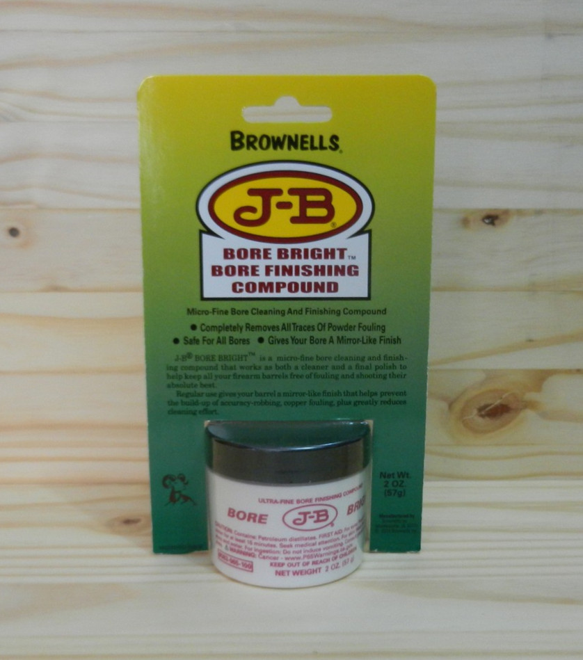Brownells J-B Bore Bright Bore Finishing Compound; 51200