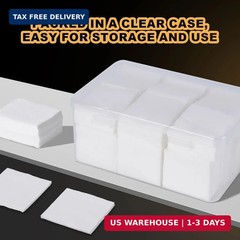 BOOSTEADY Gun Cleaning Patches，Square Cleaning Patches in Plastic Case，Highly Ab