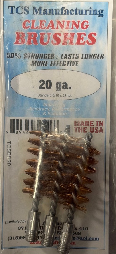 TCS Heavy Duty Cleaning Brush 20ga