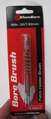 KleenBore Combination Patch Holder & Bore Brush fits 30 cal/7.62