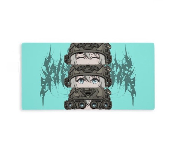 White Phosphor Anime Girl Night Vision Googles EYES ON UTILITY MAT GPNVG-18 New